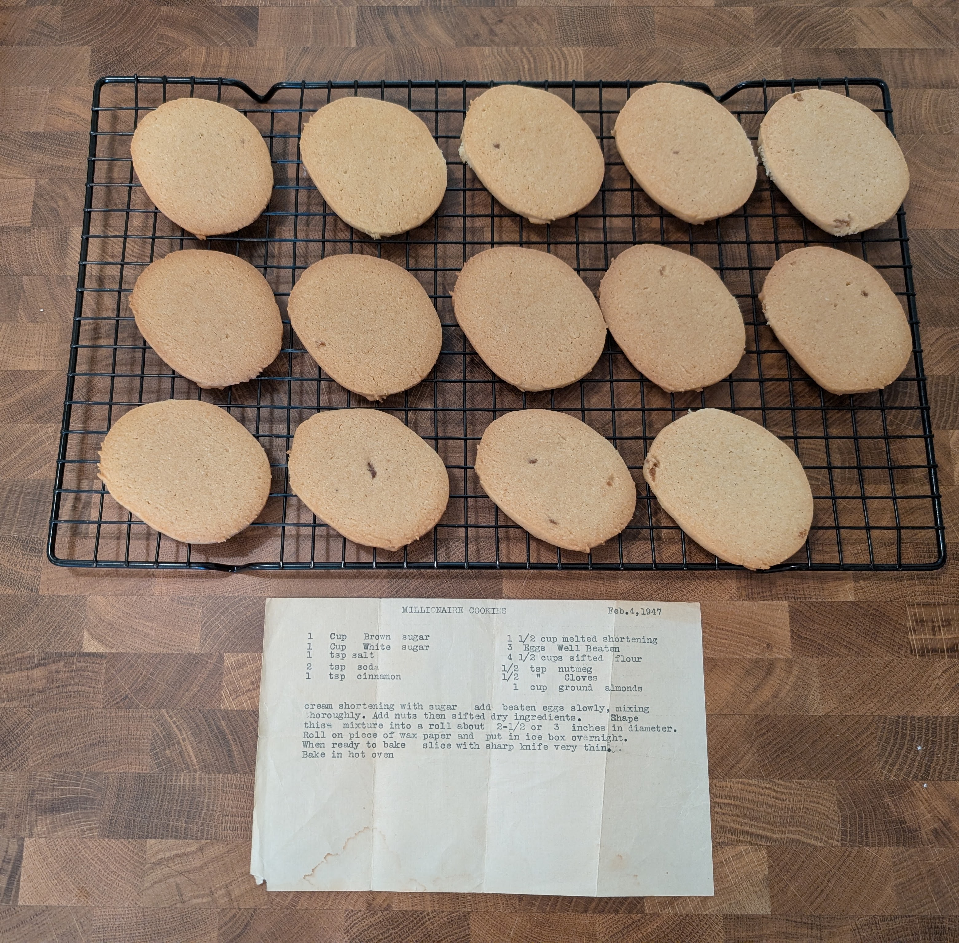 Millionaire Cookies (1947)